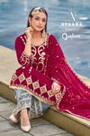 Gurleen By Afsana Velvet Embroidery Wholesale Readymade Suit Suppliers In Mumbai
